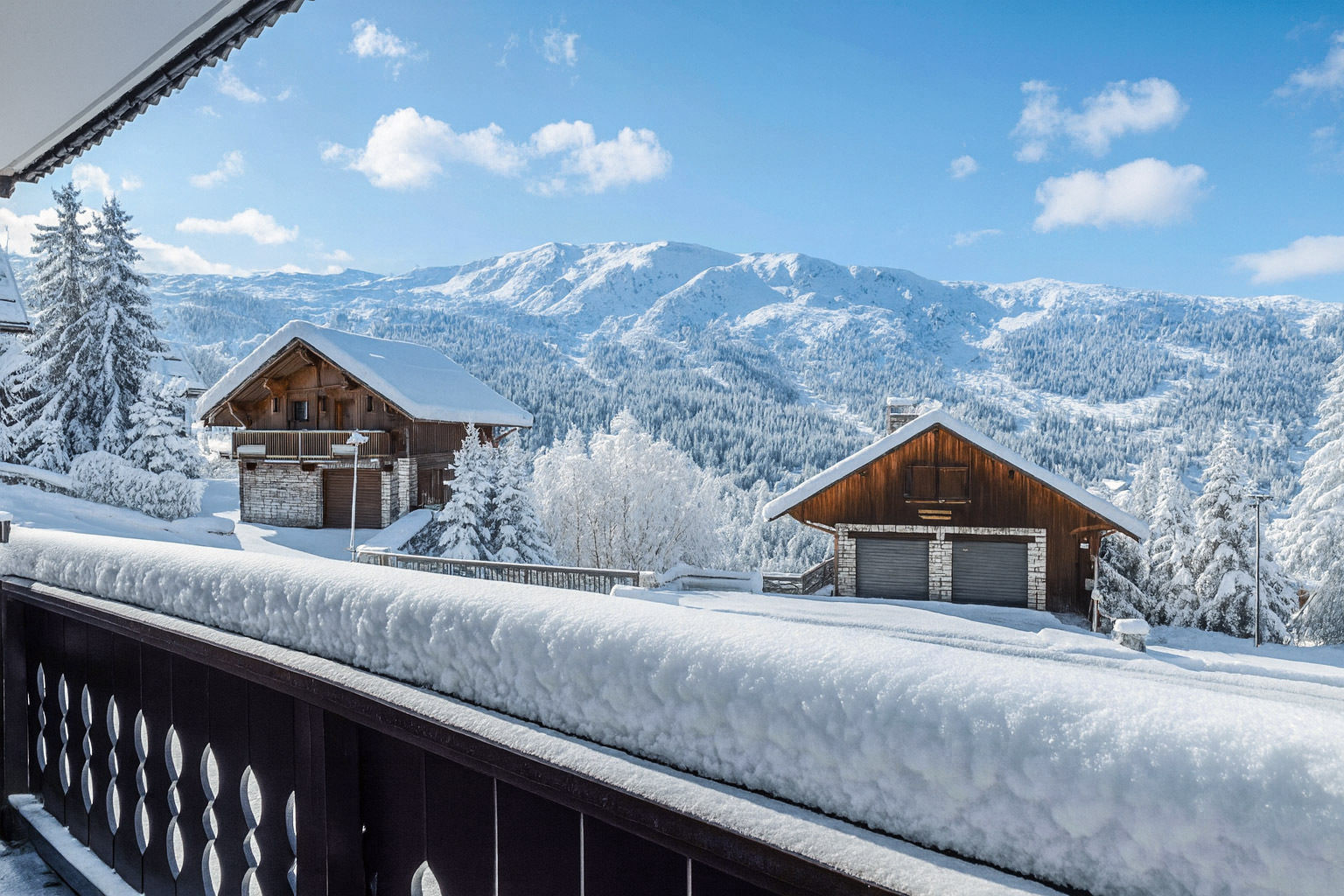 Vue hiver Vue hiver